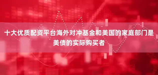 十大优质配资平台海外对冲基金和美国的家庭部门是美债的实际购买者