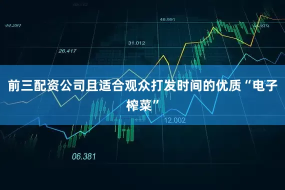 前三配资公司且适合观众打发时间的优质“电子榨菜”